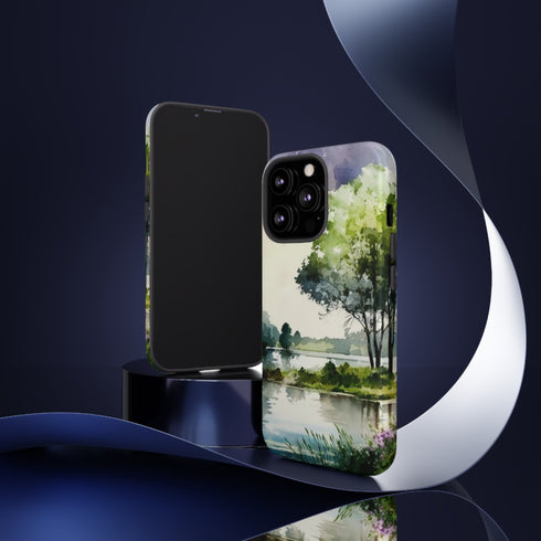 Summer Day by the Lake - Impact Resistant Phone Case